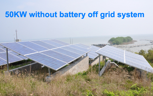 300-800V無蓄電池太陽能發(fā)電系統(tǒng)50kw